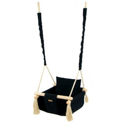 Balançoire en bois pour les enfants 